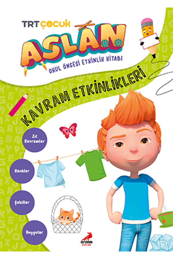 Aslan, Kavram Etkinlikleri (5-6 Yaş) - Erdem Çocuk - Image 1