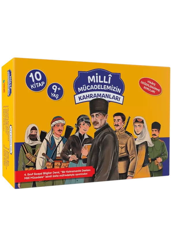 Millî Mücadelemizin Kahramanları (10 Kitap) - Minik Ada - Image 1