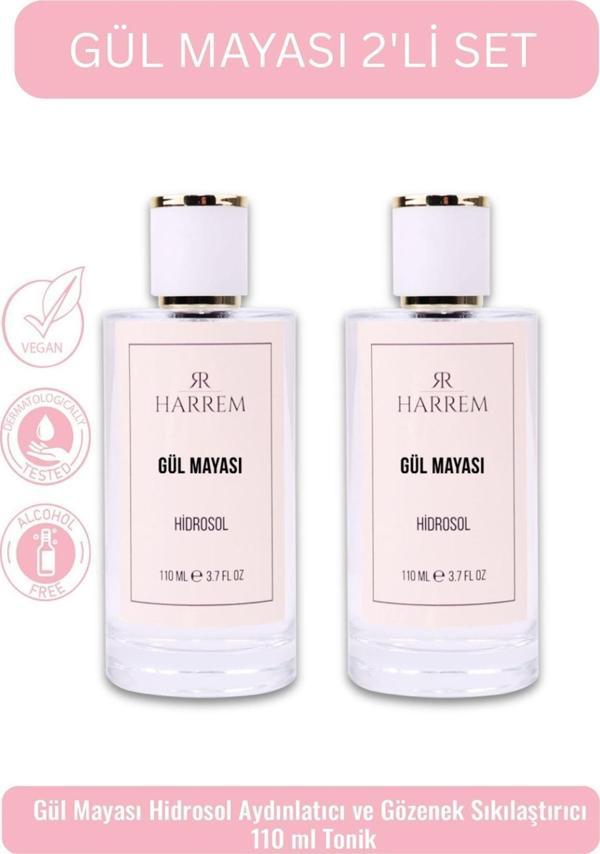 Gül Mayası Suyu Aydınlatıcı Ve Gözenek Sıkılaştırıcı Tonik 110 Ml 2'li Set - Image 1