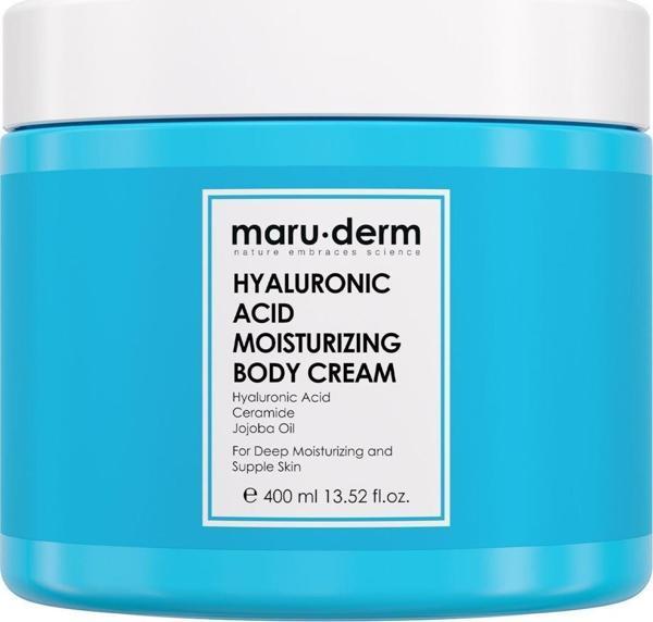 Maruderm Hyaluronic Acid Moisturizing Body Cream 400 ml - Image 1