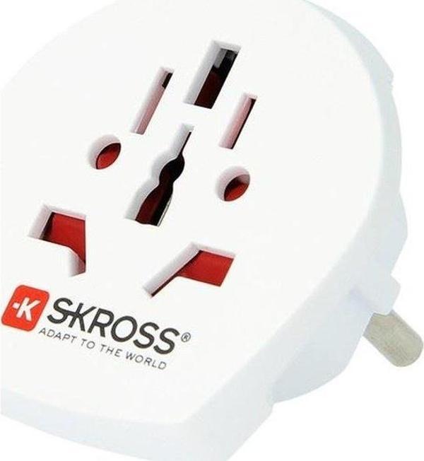 Skross Trvl.Adp.World to Europe Beyaz - Image 1