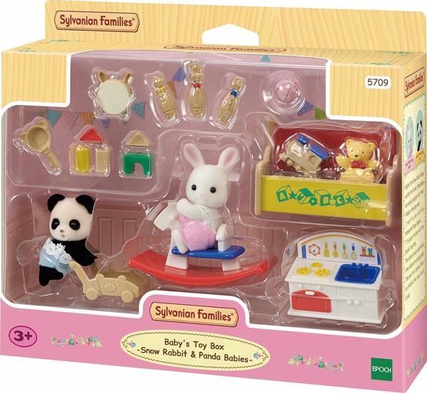 Sylvanian Families Tavşan ve Panda Bebeğin Oyun Odası 5709 - Image 1