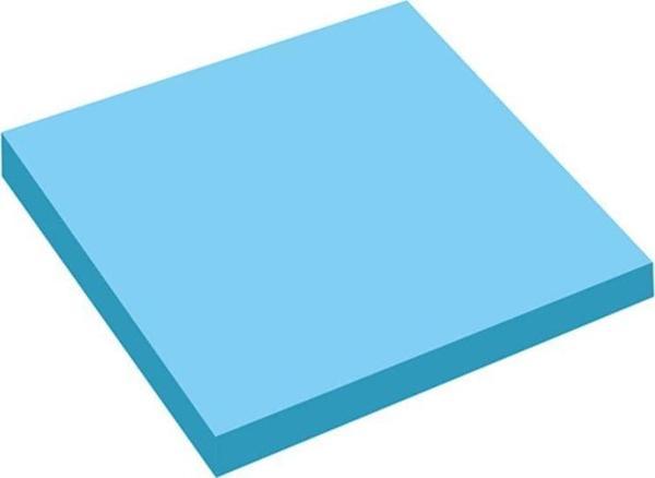 Rubenis Yapışkanlı Not Kağıdı 76X76 Mm Şeffaf Mavi 50 Yaprak Rps-155 - Image 1