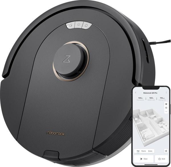 Roborock Q5 Pro Siyah Robot Süpürge - Image 1