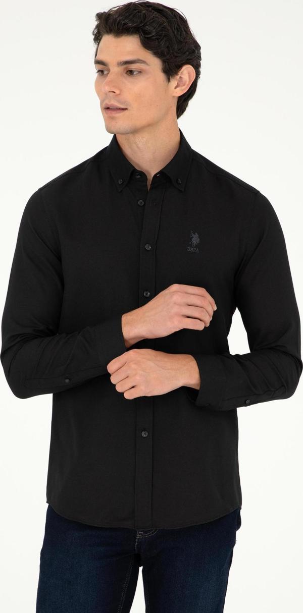 U.S. Polo Assn. G081Gl004-1962440 Erkek Dokuma Gömlek - Image 1