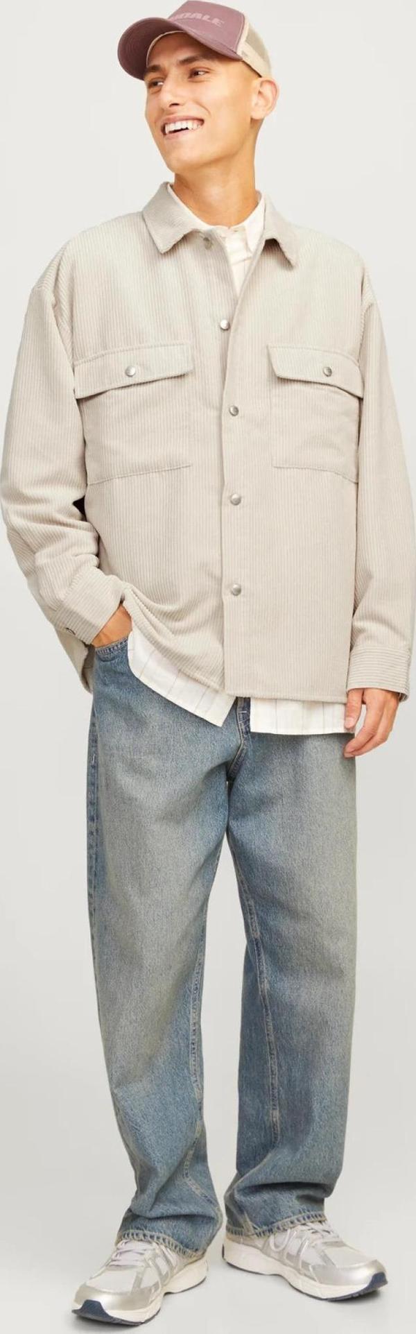 Jack&Jones 12260877 Jorqueens Cord Overshırt Ls Erkek Gömlek - Image 1