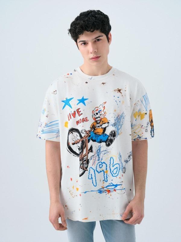 Loft Lf2038509 Erkek Kısa Kollu T-Shirt - Image 1