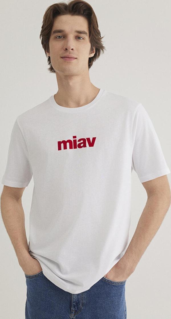 Mavi M067153-622 Erkek Miav Baskılı T-Shirt - Image 1