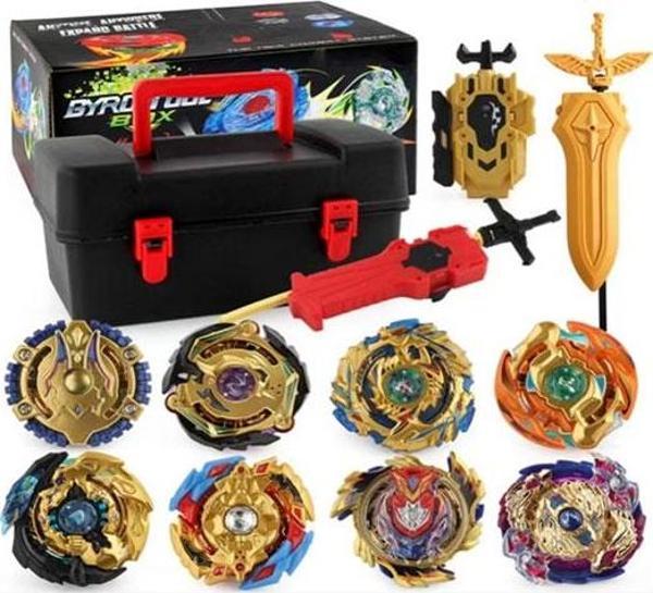 Metal Assembled Gyro Beyblade Tool Box YJ-8802 - Image 1