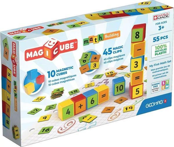 Geomag Magicube Math Building RE Clips 55 - Image 1