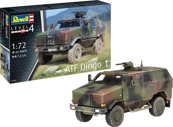 Revell Maket Model Kit Askeri ATF Dingo 1 03345 - Image 1