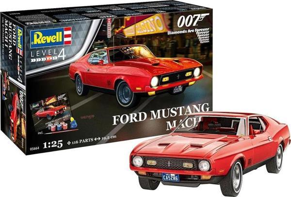 Revell Maket Gift Set Araba James Bond Ford Mustang Mach 1 05664 - Image 1