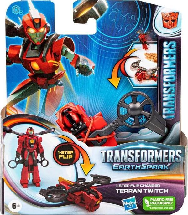 Transformers Earthspark Tek Adimda Dönüşen Figür Twitch G0742-G1000 - Image 1