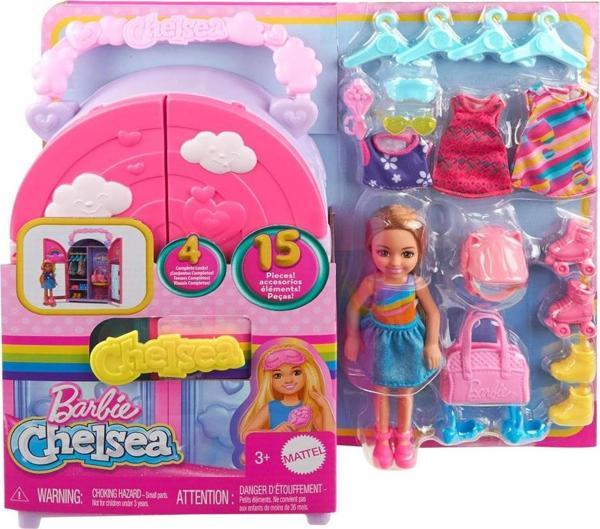 Barbie Chelsea nin Gardrobu Oyun Seti HXN03 - Image 1