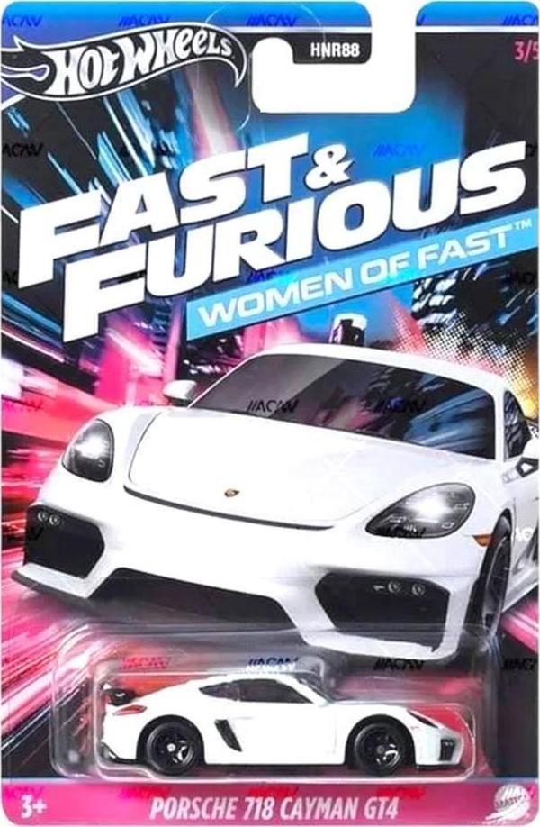 Hot Wheels Fast Furious Temalı Arabalar HNR88-HRW38 - Image 1