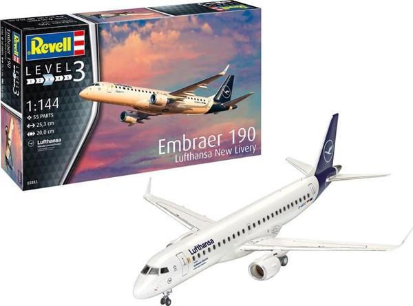 Revell Maket Embraer 190 Lufthansa 03883 - Image 1