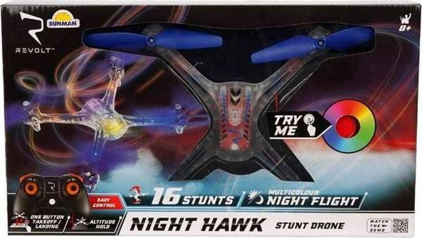 Syma Night Hawk Işık USB Şarjlı Uzaktan Kumandalı Drone S00090426 - Image 1