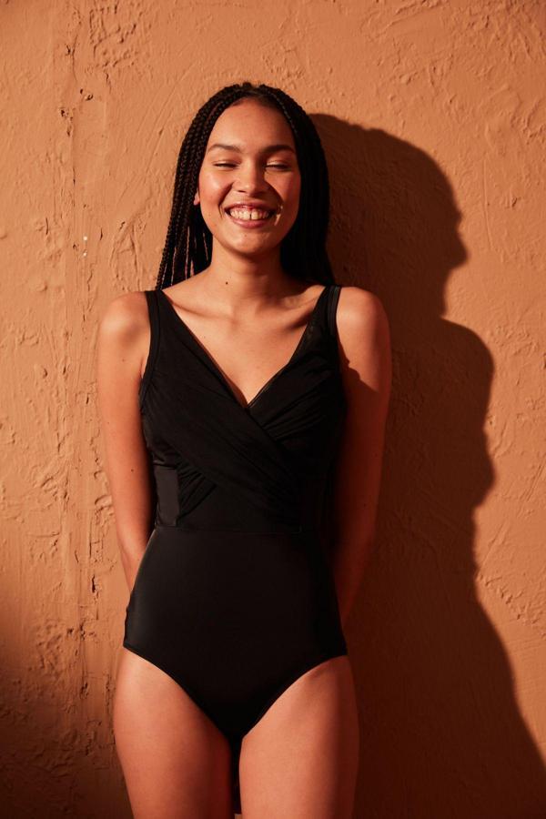 Penti Basic Mesh Siyah Mayo - Image 1