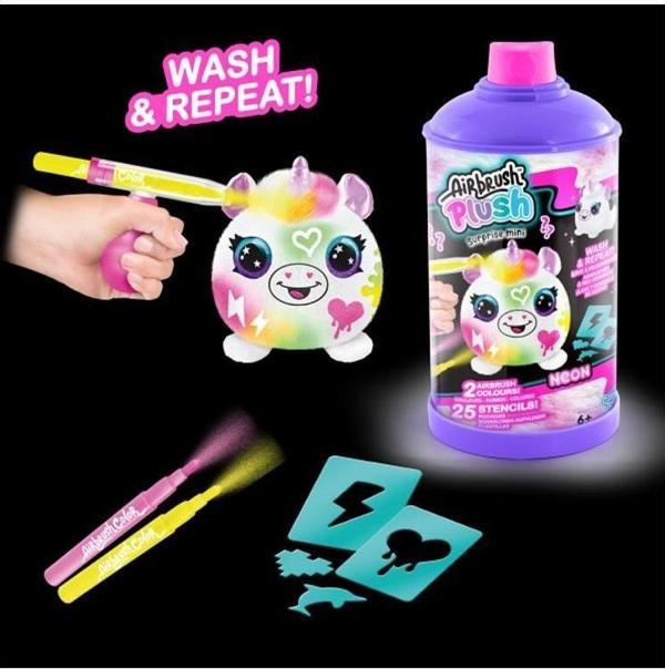 Mega Airbrush Plush Neon Mini Sürpriz Kiti - Image 1