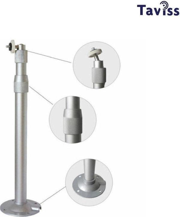 Taviss C9 Tavan Ve Duvar Kullanım Özellikli Tripod Askı Aparatı (30-60 Cm) - Image 1