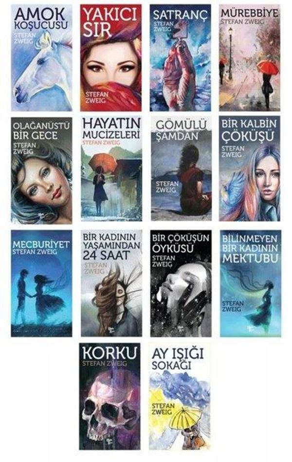 Stefan Zweig Seti - 14 Kitap Takım - Halk Kitabevi Yayınevi - Image 1