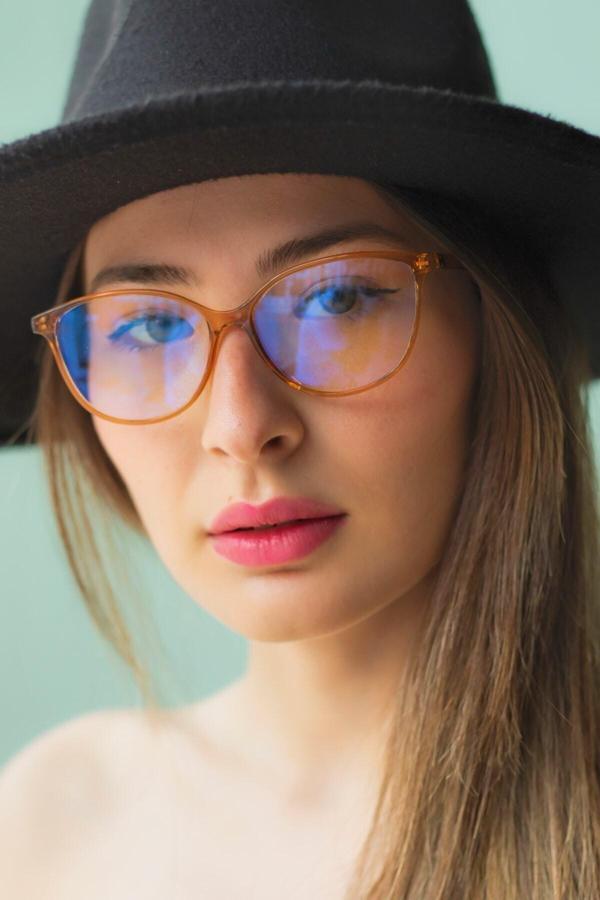 Focus On Eyewear Ohrid Bal Köpüğü Mavi Işık Korumalı Gözlük - Image 1
