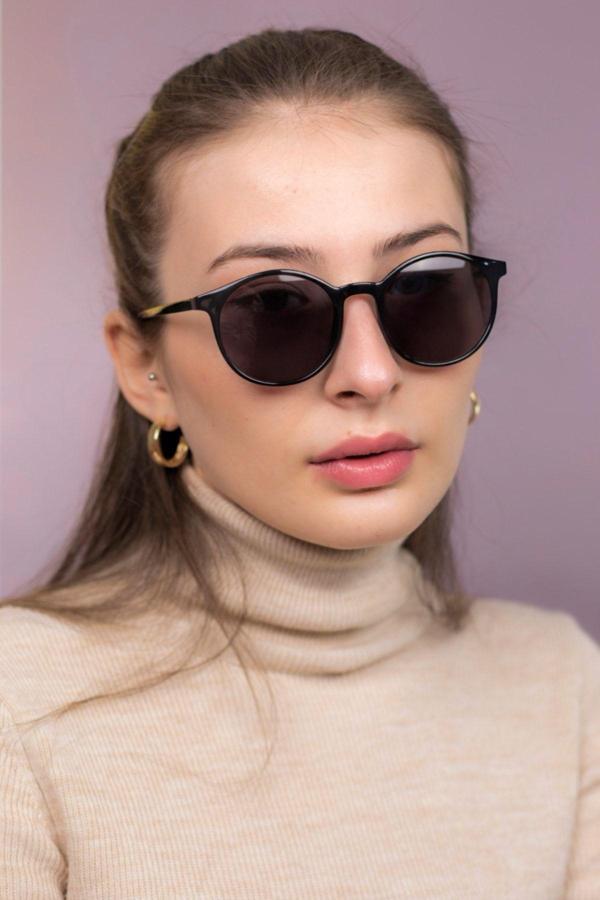 Focus On Eyewear Oscar Black Polarize Güneş Gözlüğü - Image 1