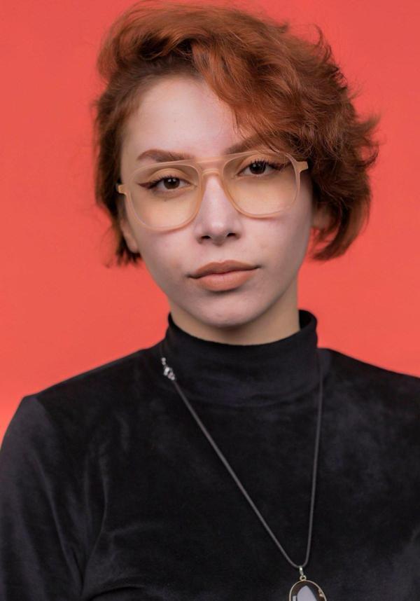 Focus On Eyewear Asgard  Matte Cream Mavi Işık Korumalı Gözlük - Image 1