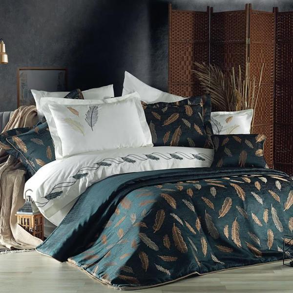 Nazik Home Linda Çeyiz Seti 11 Parça Yeşil Çift Kişilik - Image 1