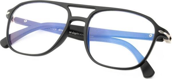 Focus On Eyewear Pantos Mat Siyah Unisex Mavi Işık Filtreli Ekran Gözlüğü - Image 1