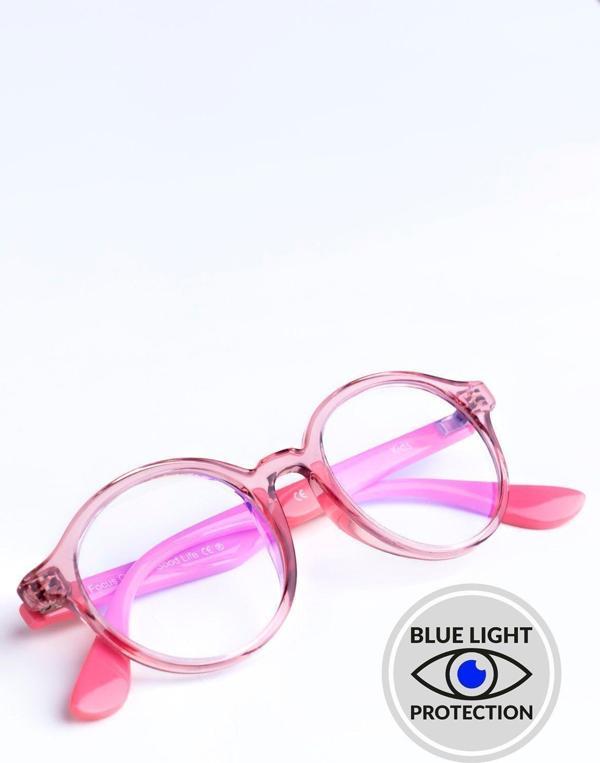 Focus On Eyewear Pembe 1-3 Yaş Mavi Işık Filtreli Çocuk Ekran Gözlüğü - Image 1