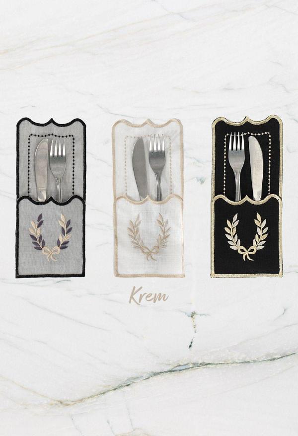 Nazik Home Roma 4 lü Kaşıklık - Image 1