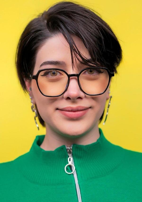 Focus On Eyewear Frodo Black Mavi Işık Filtreli Ekran Gözlüğü - Image 1