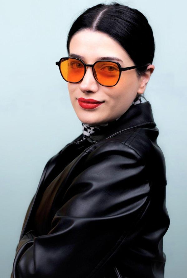 Focus On Eyewear Frodo Black Orange Güneş Gözlüğü - Image 1