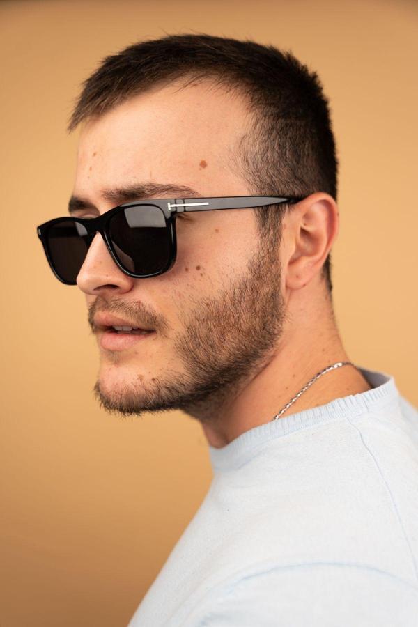 Focus On Eyewear Tarian Siyah Polarize Erkek Güneş Gözlüğü - Image 1
