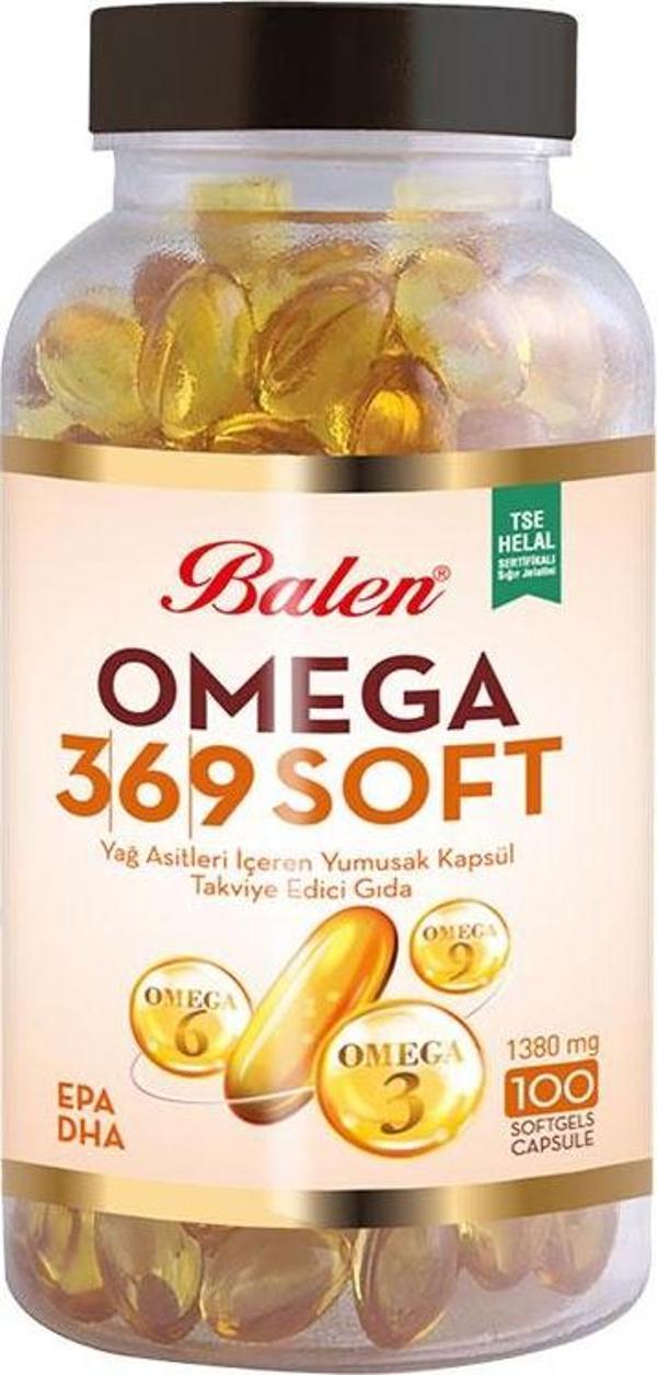 Balen Omega 3-6-9 Soft 100 Kapsül - Image 1