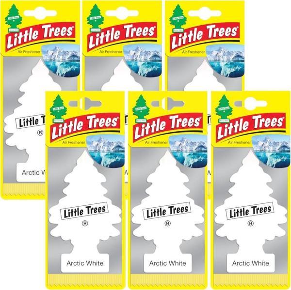 Car Freshner Asma Koku 6'lı Buz Beyazı - Image 1