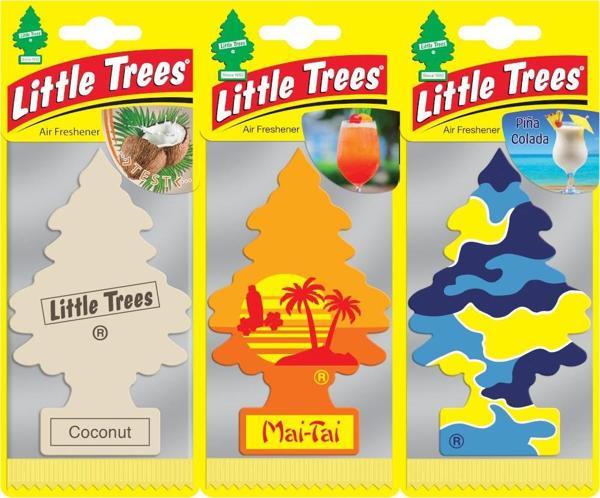 Car Freshner Asma Koku 3'lü Hindistan, Kokteyl, Pina Karışık Set - Image 1