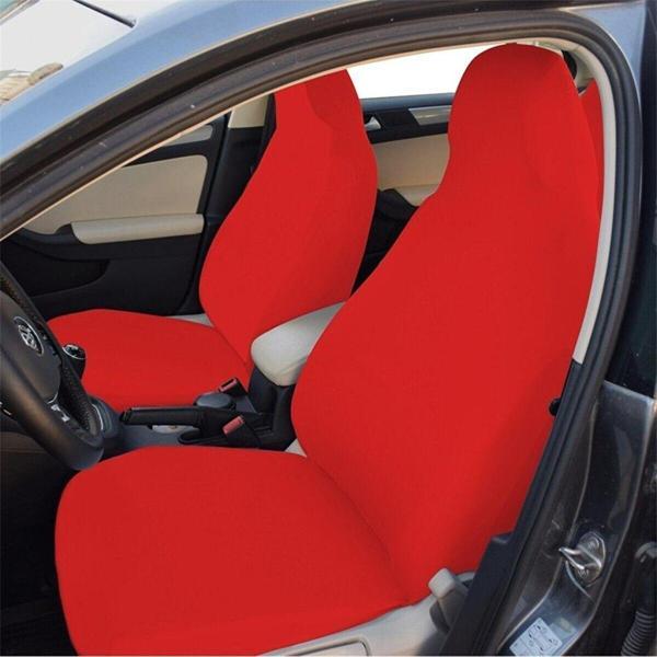 Kayaotoaks Vw Golf 5-6 İle Uyumlu Oto Koltuk Koruyucu Kılıf Araç Kırmızı Penye Servis Kılıfı - Image 1