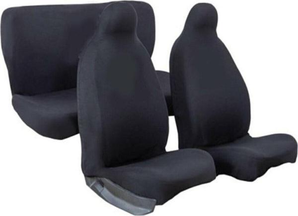 Kayaotoaks Chevrolet Lacetti 2004-2011 Oto Koltuk Koruyucu Kılıf Araç Siyah Penye Servis Kılıfı - Image 1