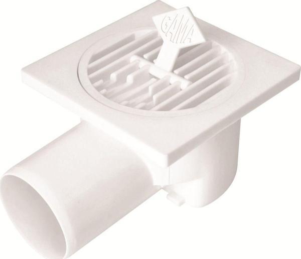 Gama Banyo Yer Süzgeci Yandan Çıkışlı Q50 10X10 - Image 1
