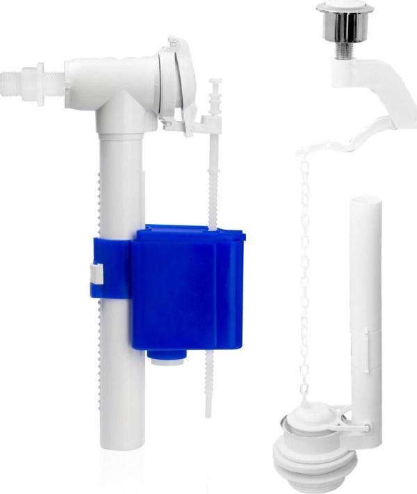 Gama Banyo Pratik Tek Basmalı Rezervuar İç Takım - Pirinç Yandan Doldurma S-97/16 - Image 1