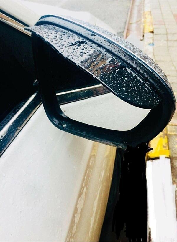 Kayaotoaks Volkswagen Passat B7 Uyumlu Ayna Rüzgarlığı Siperliği Yağmur Koruyucu Rüzgarlık Sc - Image 1