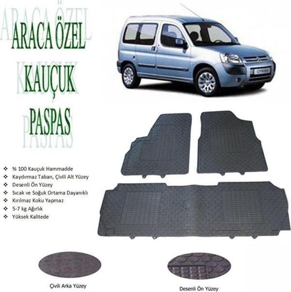 Kayaotoaks Citroen Berlingo Kauçuk Paspas - Image 1