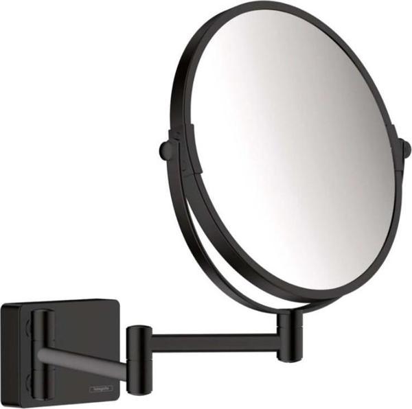 Hansgrohe AddStoris Makyaj Aynası Satin Siyah 41791670 - Image 1