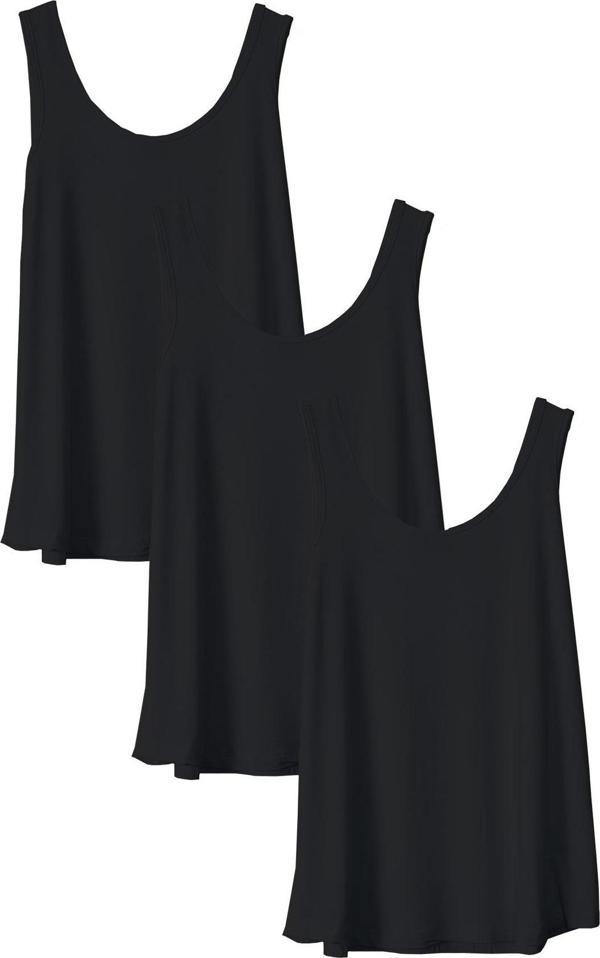 3 Adet A Kesim Pamuklu Kalın Askılı Atlet Tişört - Image 1