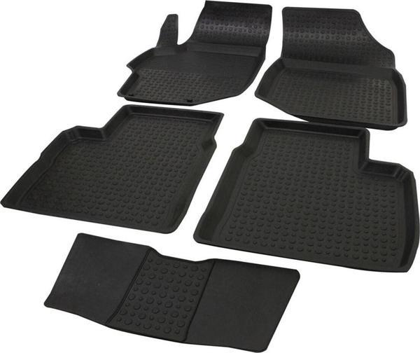 Kayaotoaks Dacıa Duster 2010 2017 4D Havuzlu Paspas Kenar Bariyerli Kauçuk Siyaj - Image 1