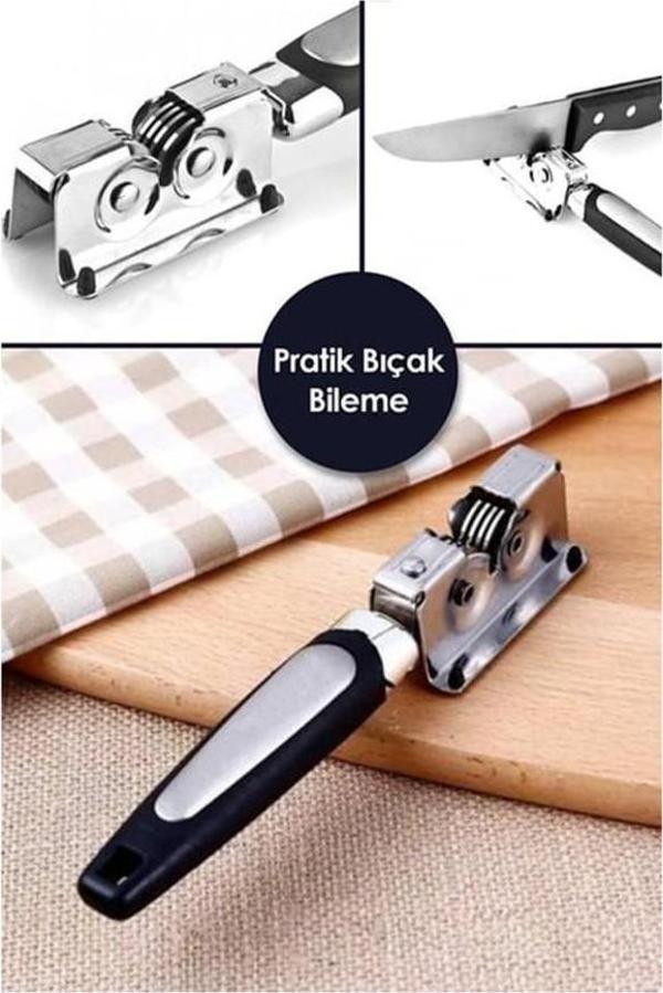 Plastik Saplı Metal Bıçak Bileme Aparatı Bileyici - Image 1