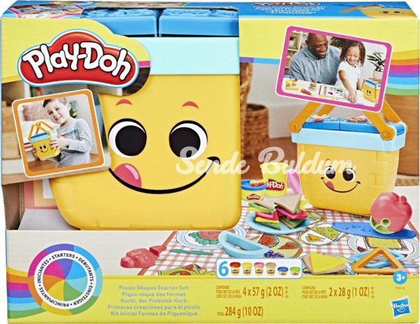 F6916 PlayDoh Piknik Şekilleri Başlangıç Seti +3 yaş - Image 1