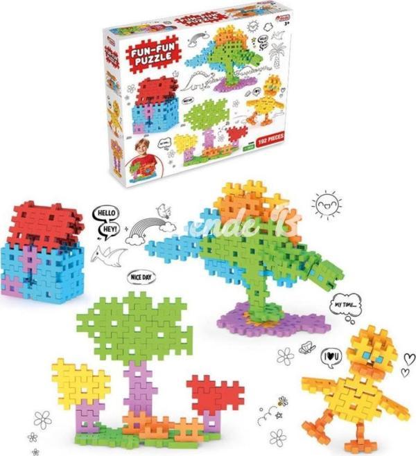 Nessiworld  03906 Fun Fun Puzzle 192 Parça Dede - Image 1
